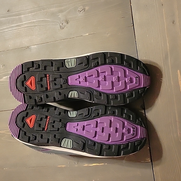 Salomon Contagrip Xapro Girls Shoes Size 3.5 - Picture 4 of 7